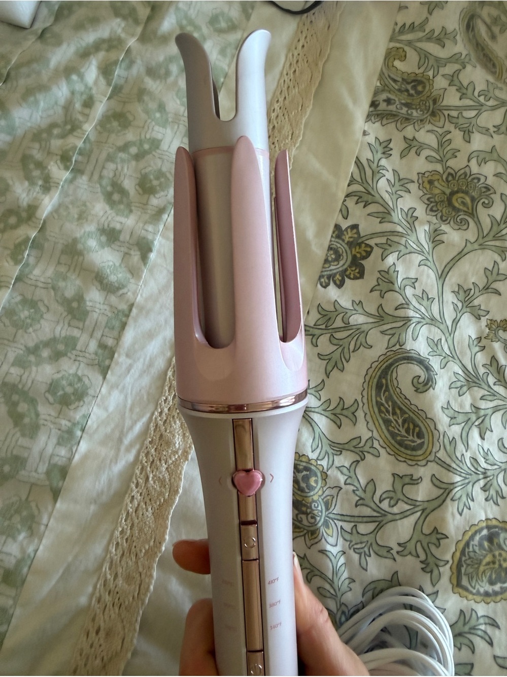 Pink Automatic Hair Curler Wand  from SheGlam